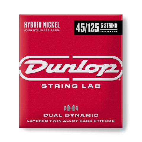 Dual Dynamic Layered Twin Alloy Hybrid Wound Nickel Bass Strings 45-125 | 5-String