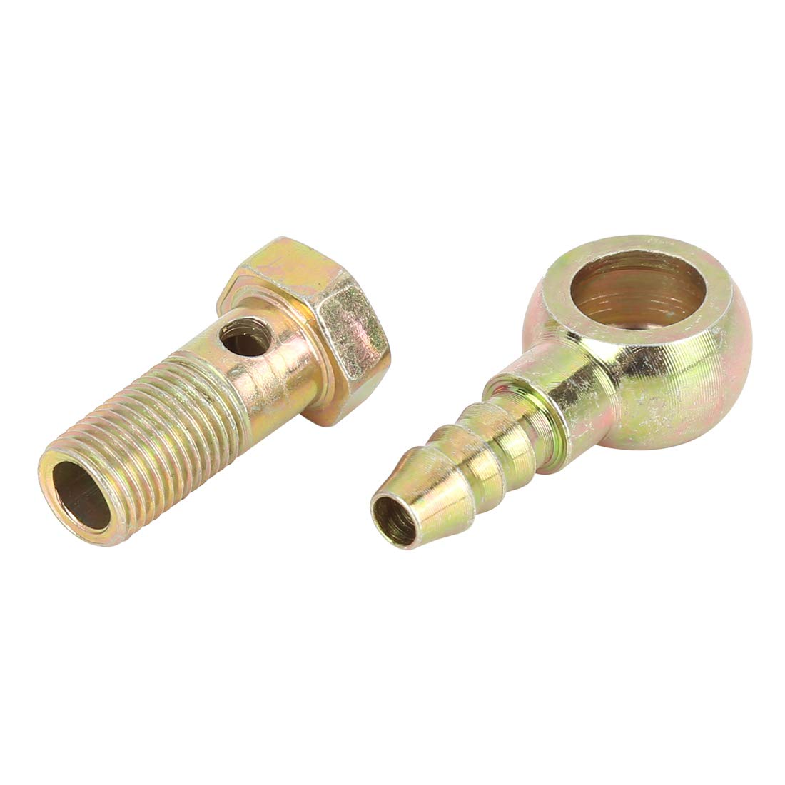X AUTOHAUX 10mm Banjo Hose Barb Bolt Fittings Banjo Bolt Washer for Car