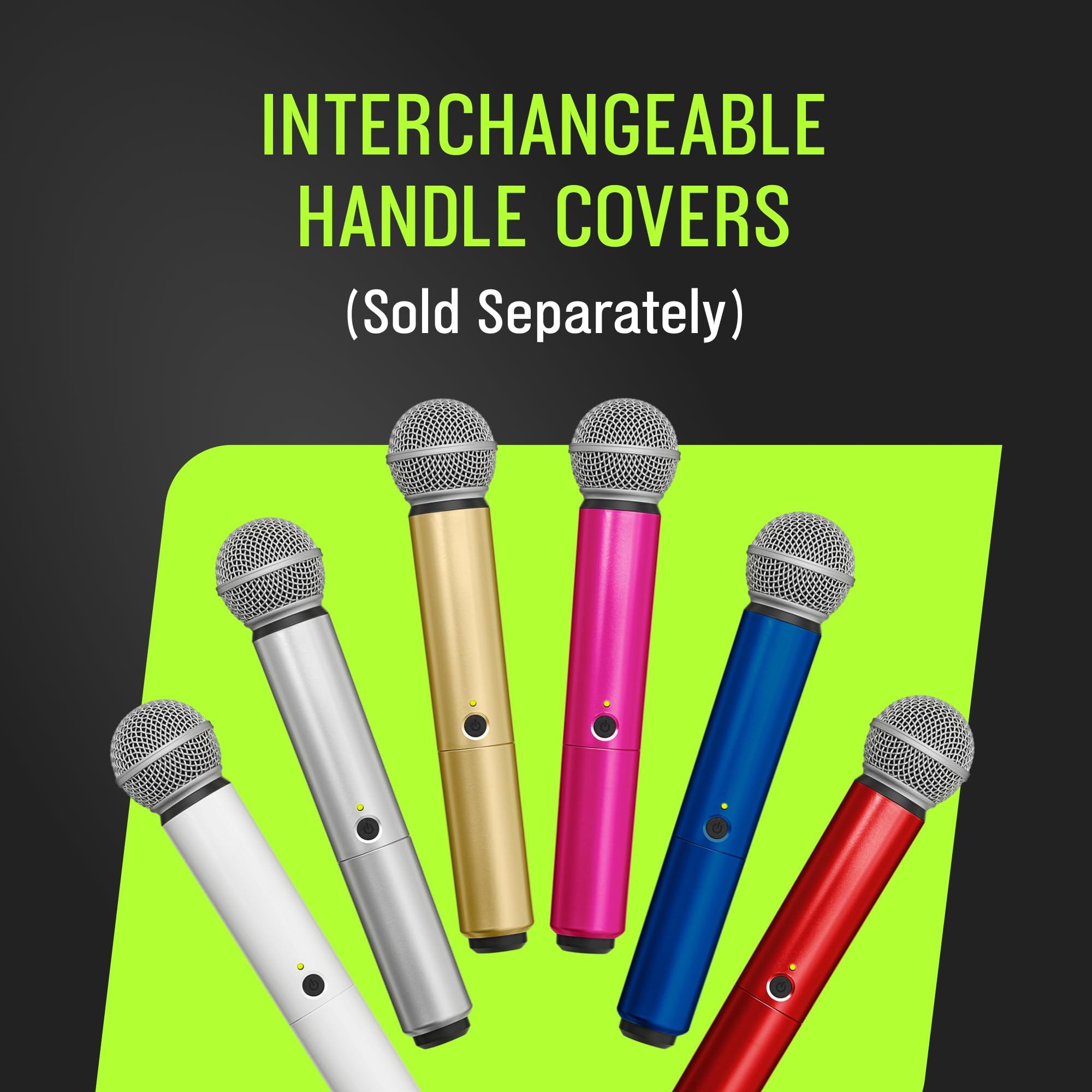 Shure WA723-RED Colored Handle Only for GLXD2/SM58 and GLXD2/BETA58A Wireless Transmitters (Red)