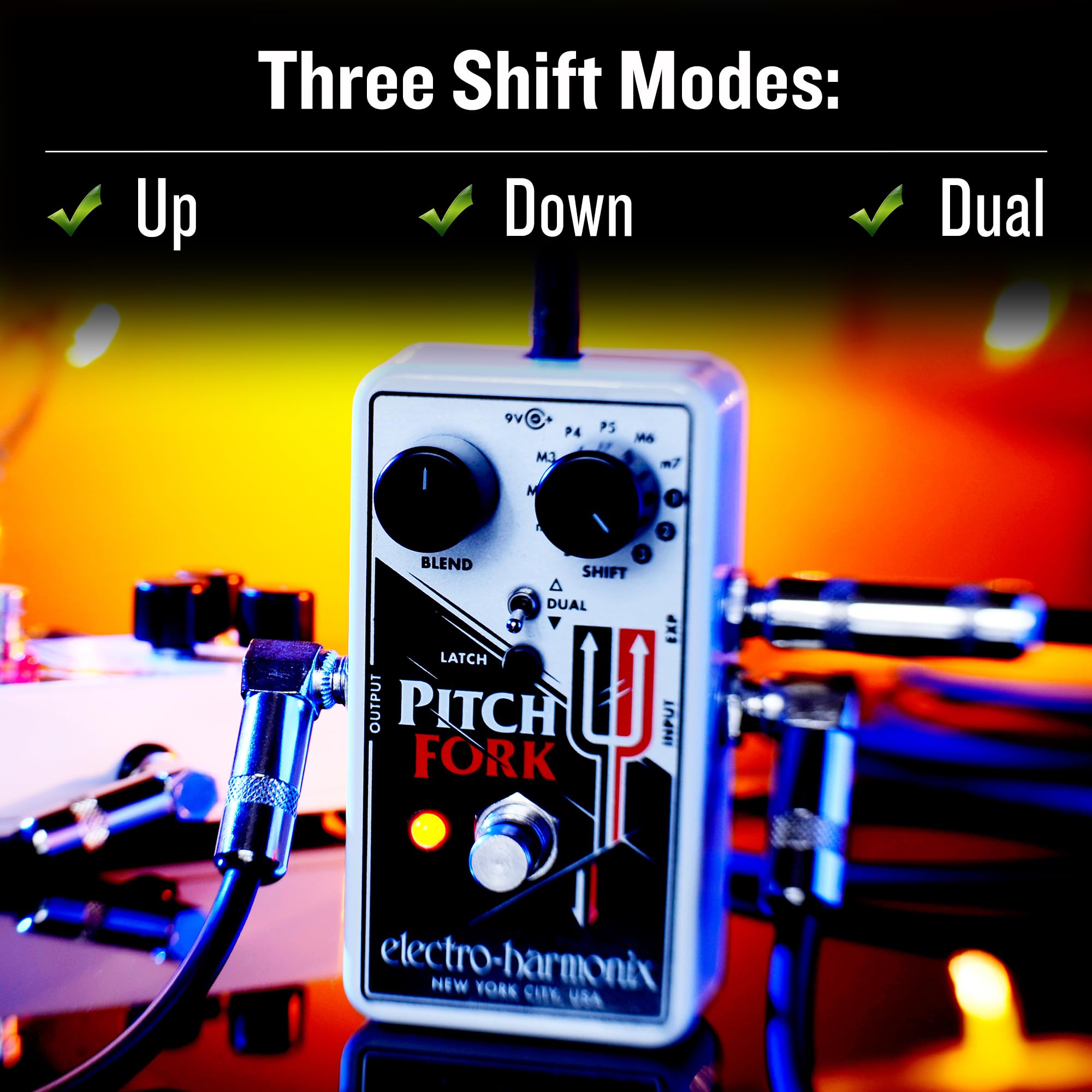 Electro-Harmonix Pitch Fork Polyphonic Pitch Shift Pedal