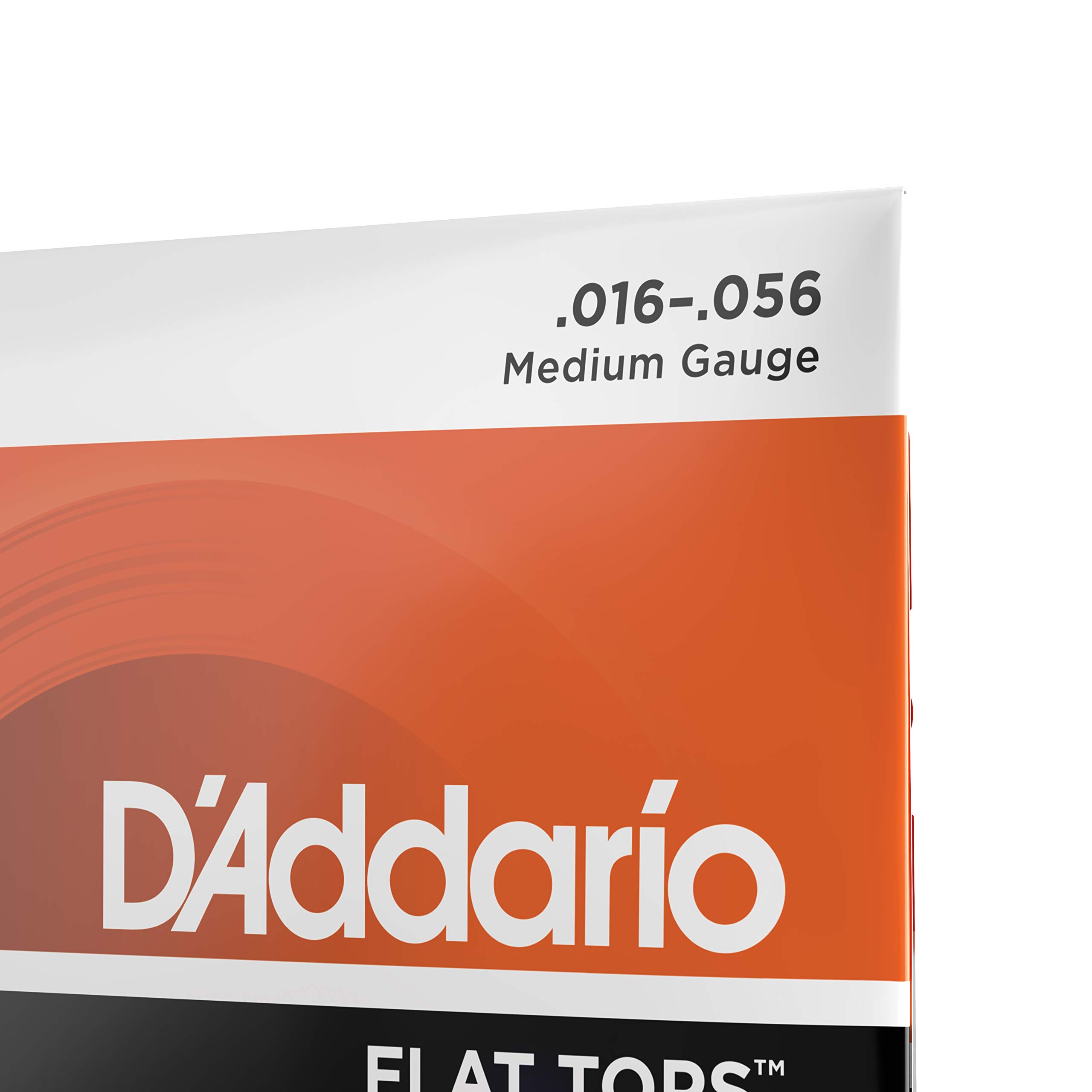 D’Addario EFT13 Flat Tops Resophonic Strings – 16-56
