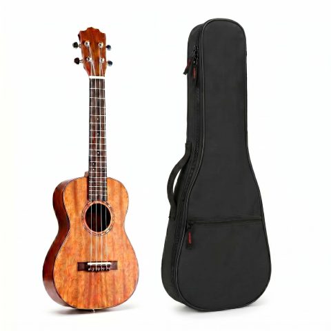 MUINS Ukulele Case,Ukulele Bag Soft Uke Fits Tenor ukuleles 25.6″-26.77″