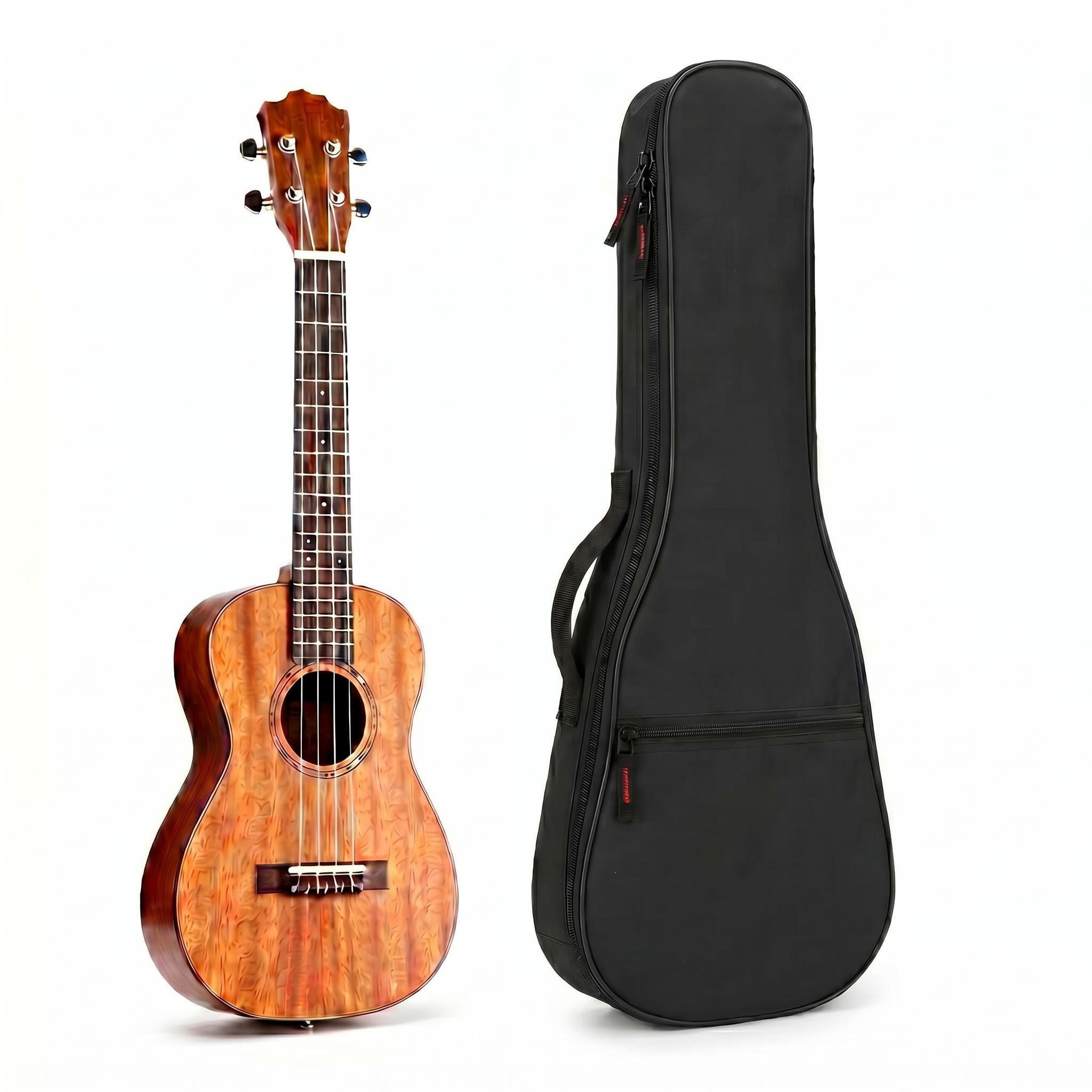 MUINS Ukulele Case,Ukulele Bag Soft Uke Fits Tenor ukuleles 25.6″-26.77″
