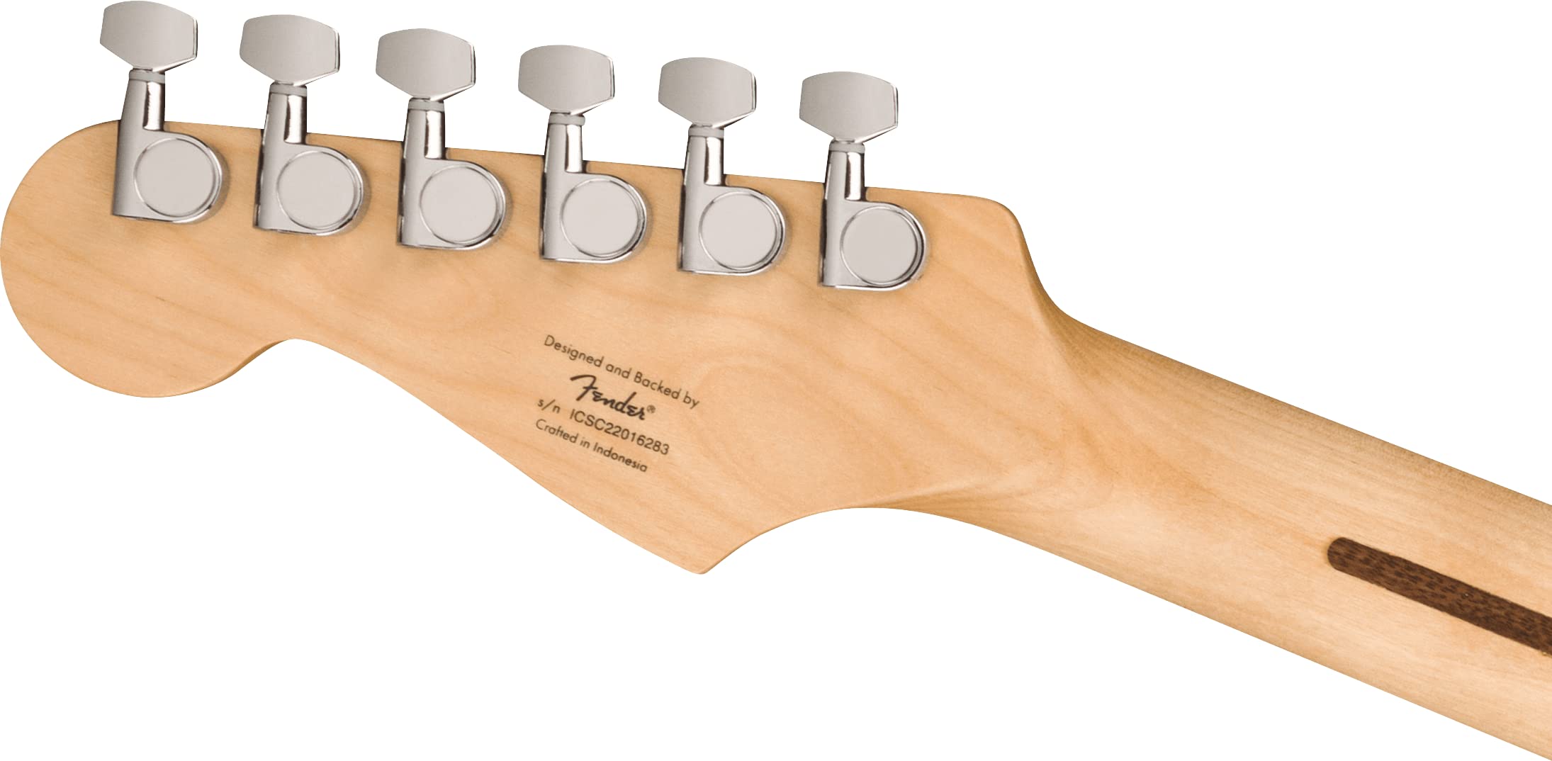 Squire Sonic Stratocaster Electric Guitar, California Blue, Laurel Fingerboard, Black Pickguard