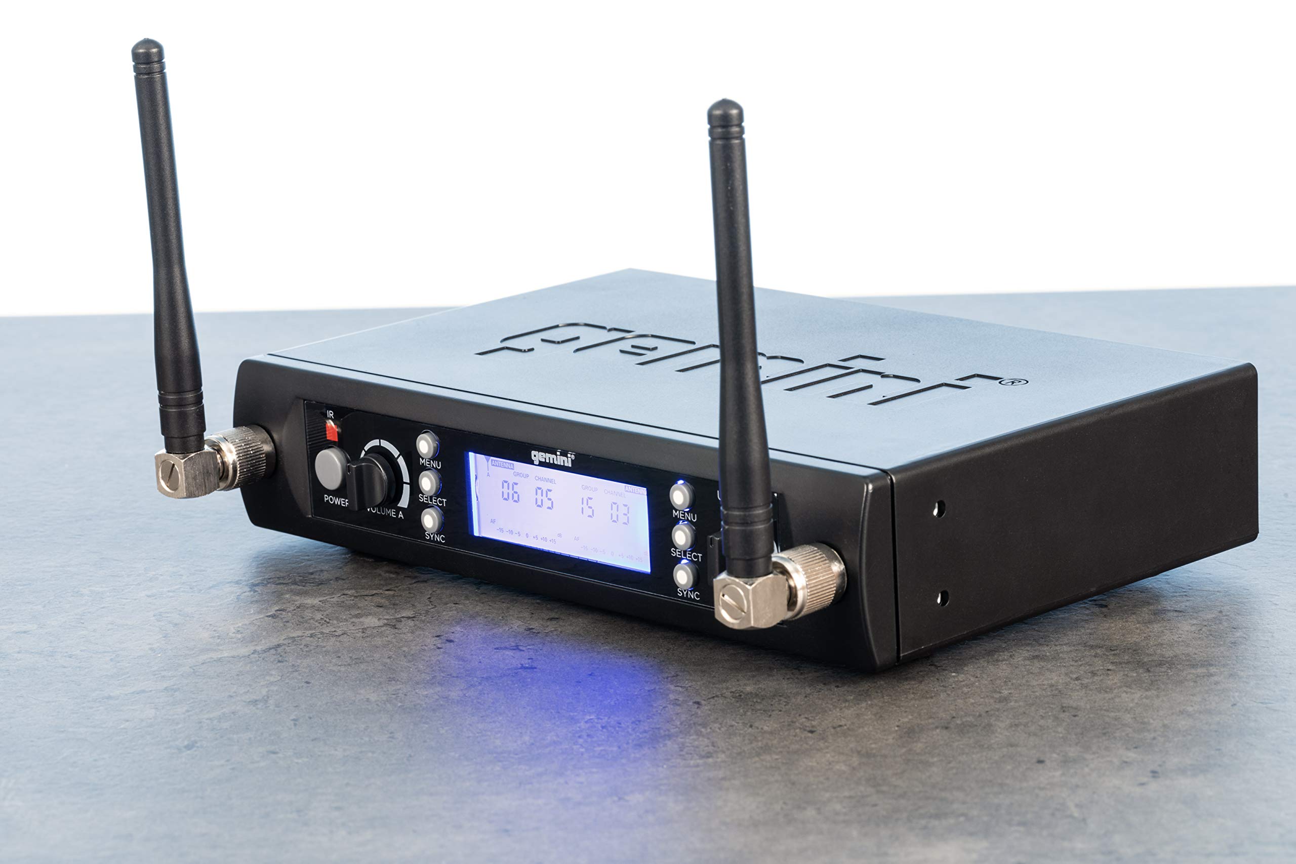 Gemini UHF Dual Wireless Handheld Microphone System (UHF-6200M)