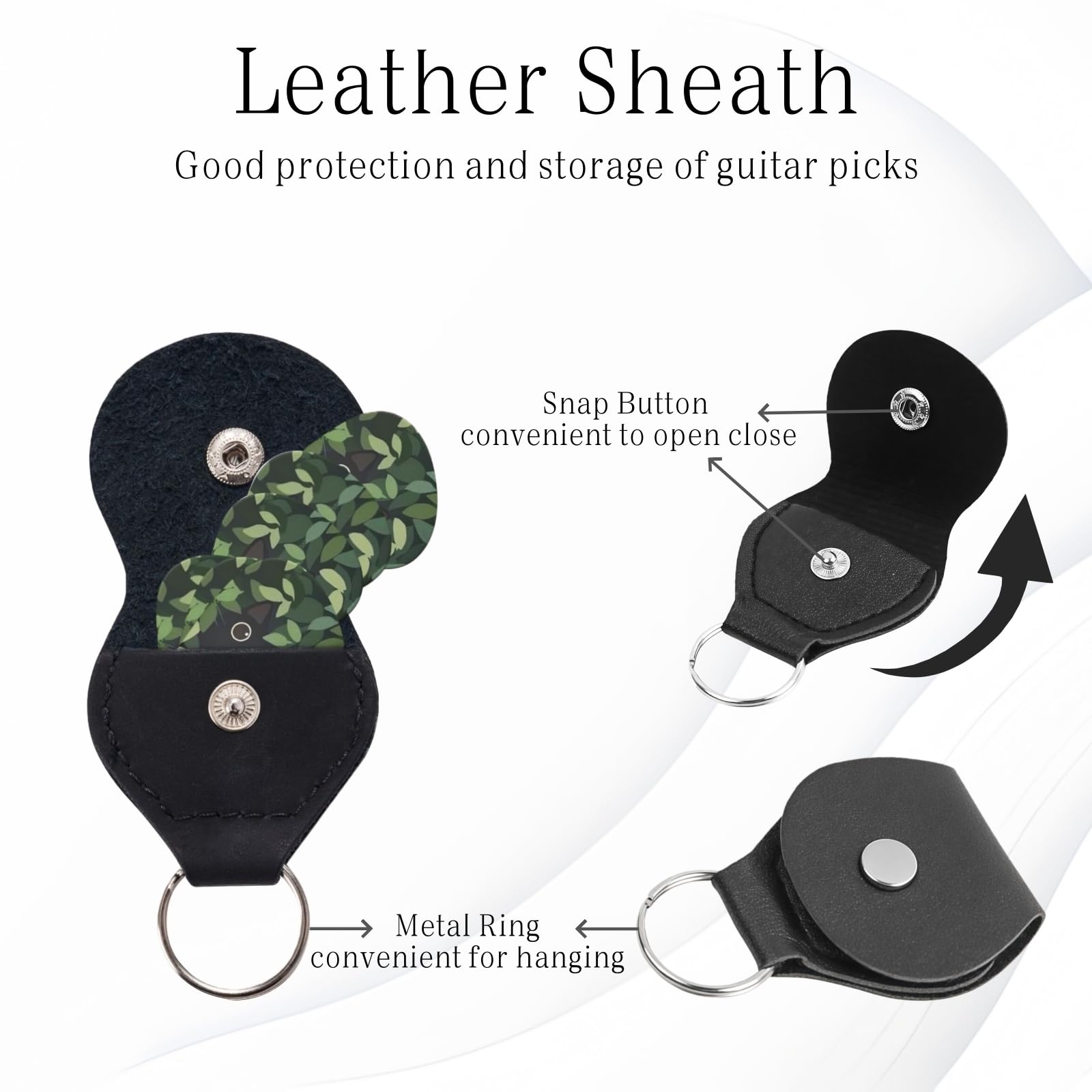 KWSAAHU 0.96mm Thick Guitar Picks – Peek Cat