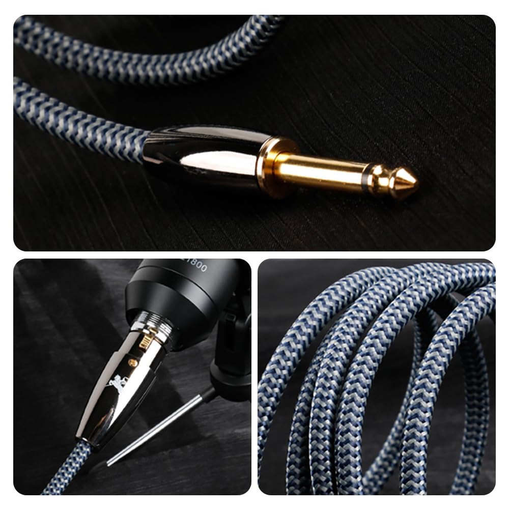 Impeto 1/4″ TS to XLR Female Cable 1.5M/4.9ftt – 24K Gold Plated, OCC Copper, Braided Jacket – Unbalanced Instrument Cable for Guitar/Bass to Mixer/Audio Interface