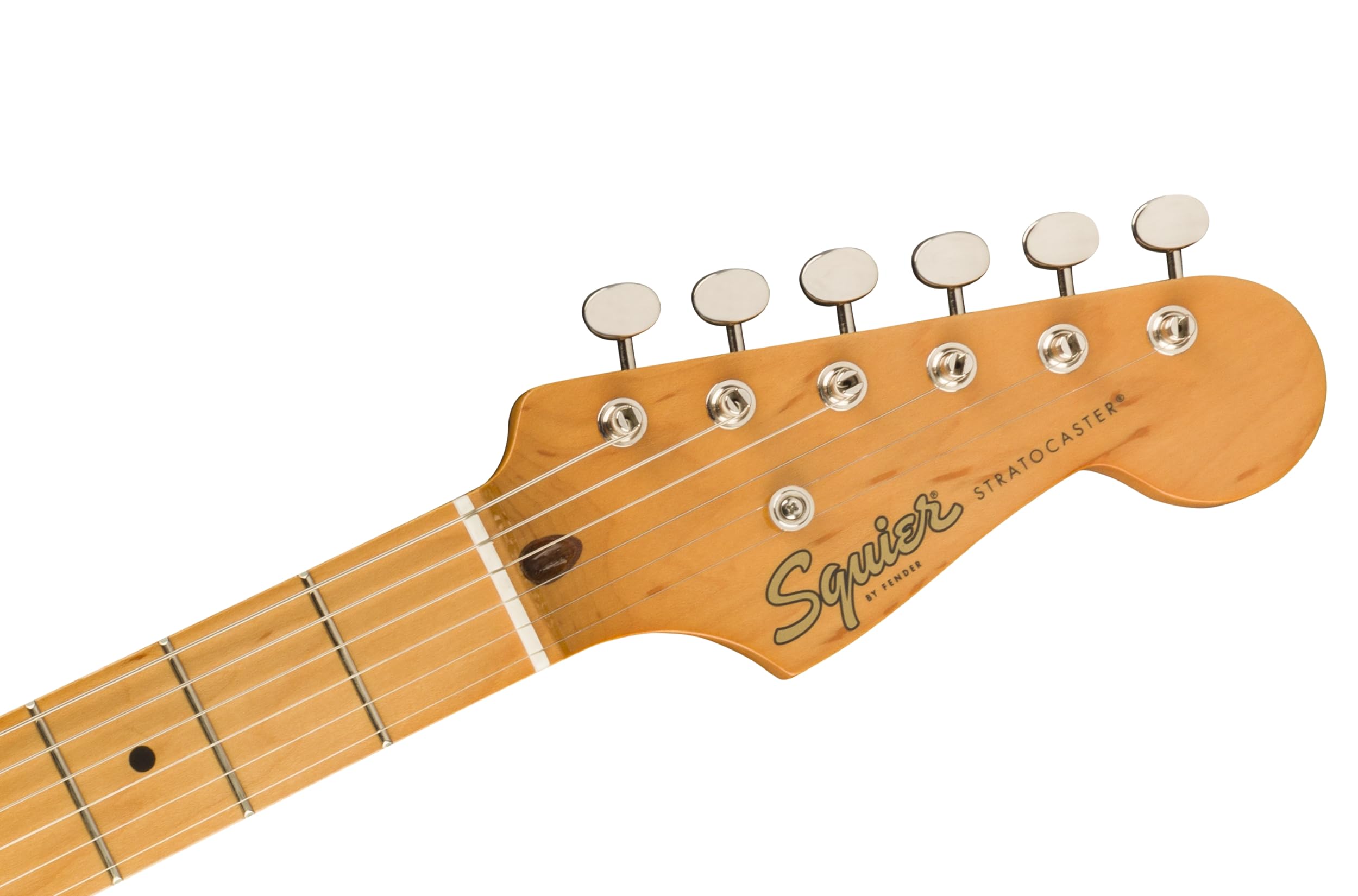 Fender 0374005540 Squier Classic Vibe 50s Stratocaster Electric Guitar, with 2-Year Warranty, Fiesta Red, Maple Fingerboard