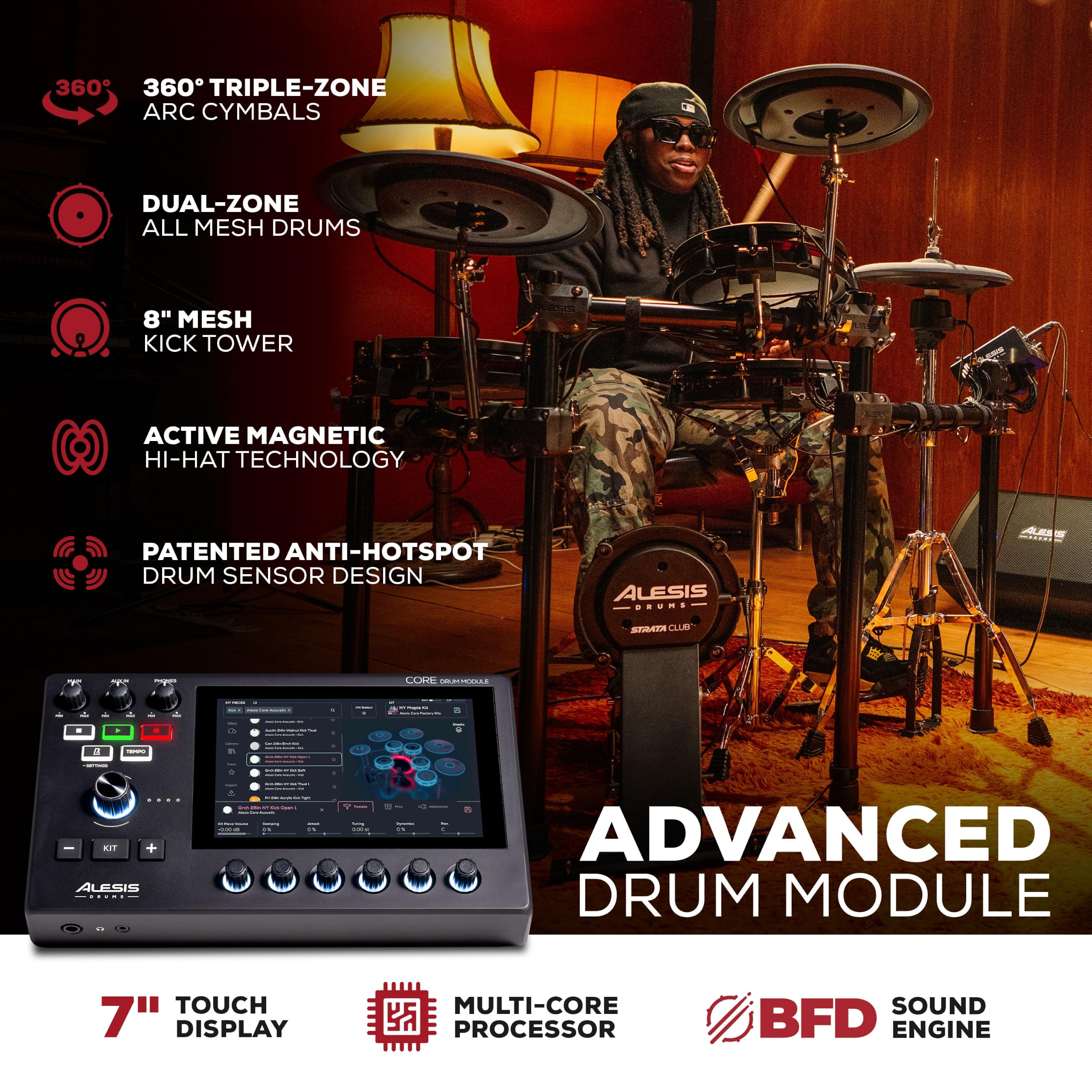 Alesis Strata Club Electric Drum Set
