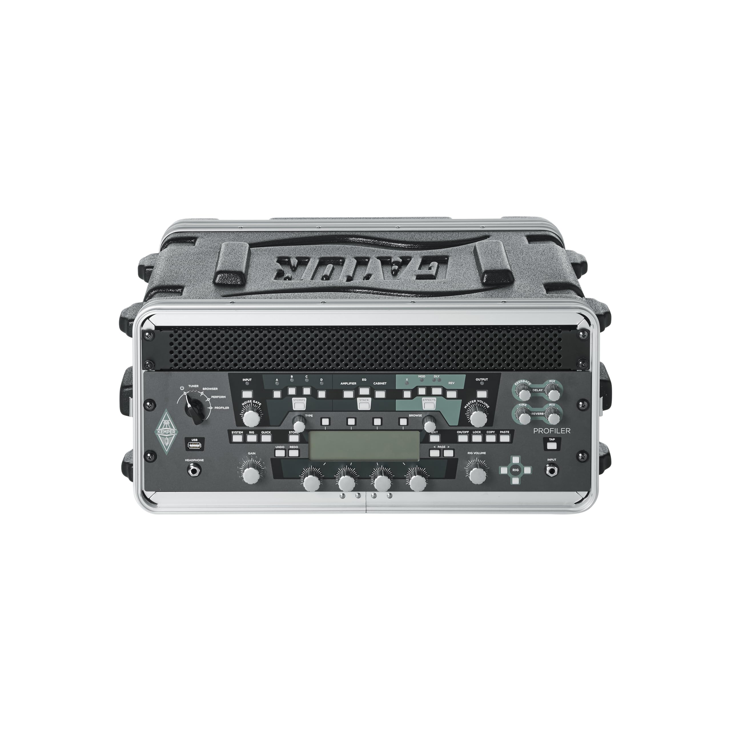 Gator Cases Molded 4U Rack Case, Shallow 14.25″ Depth (GR-6S)