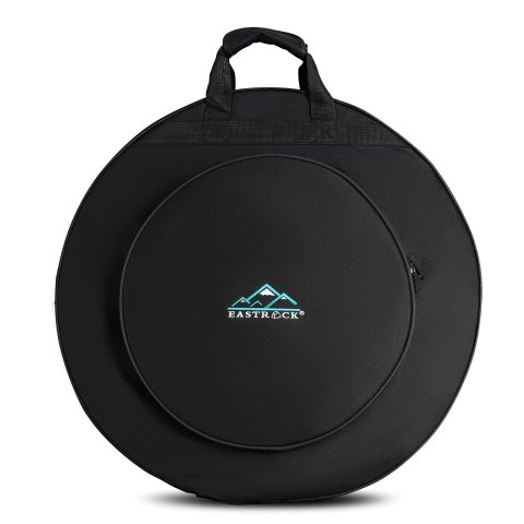 EASTROCK 22” Cymbal Bag with Strap for Cymbal Protection，Black