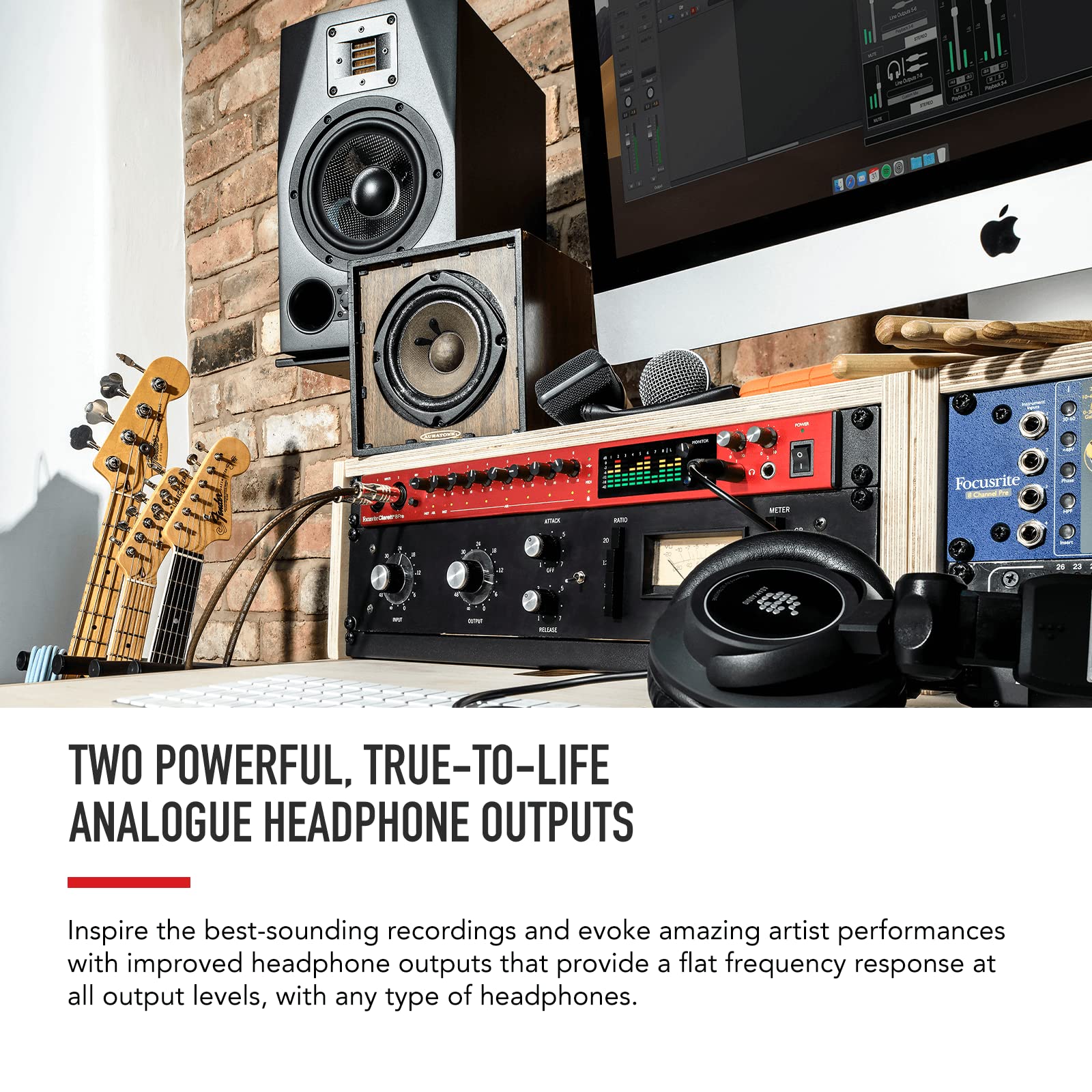 Focusrite Clarett+ 8Pre 18-In/20-Out USB-C Audio Interface