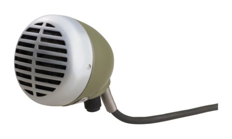 Shure 520DX Green Bullet Dynamic Microphone