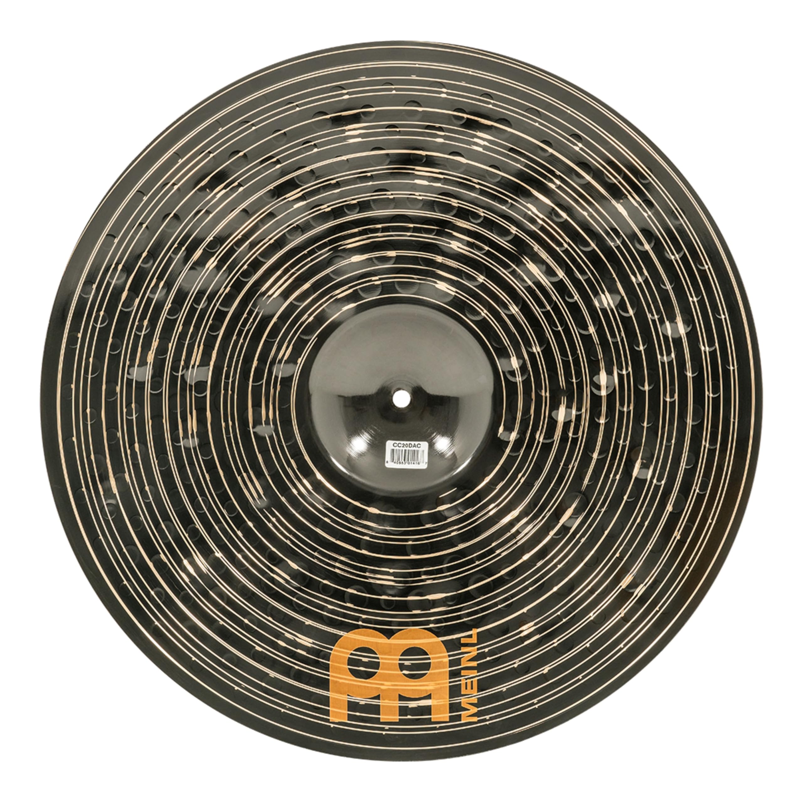 Meinl 20″ Crash Cymbal – Classics Custom Dark – Made in Germany, 2-YEAR WARRANTY (CC20DAC)