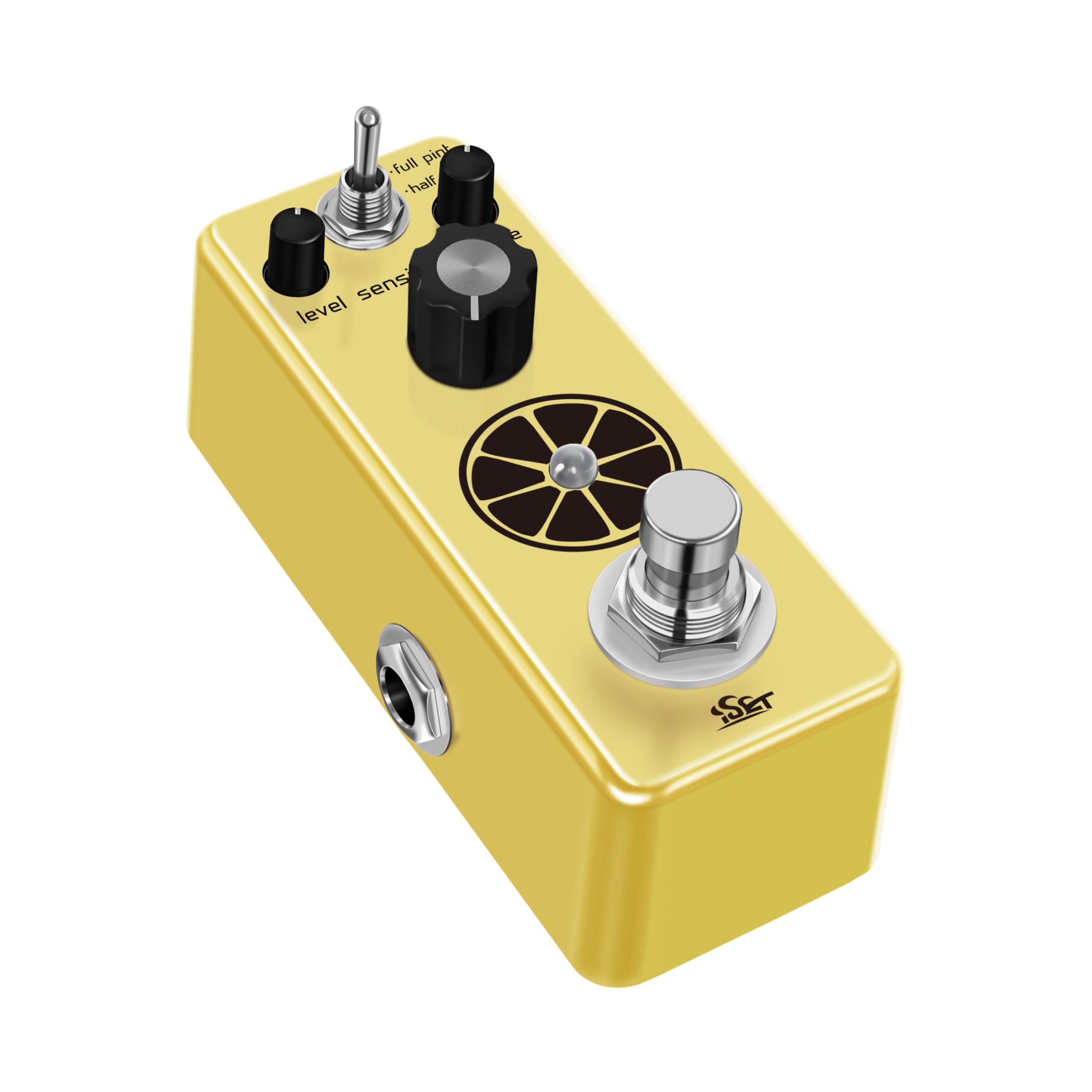 ISET Compressor Guitar Pedal Lemon Compress For Electric Guitar Bass True Bypass