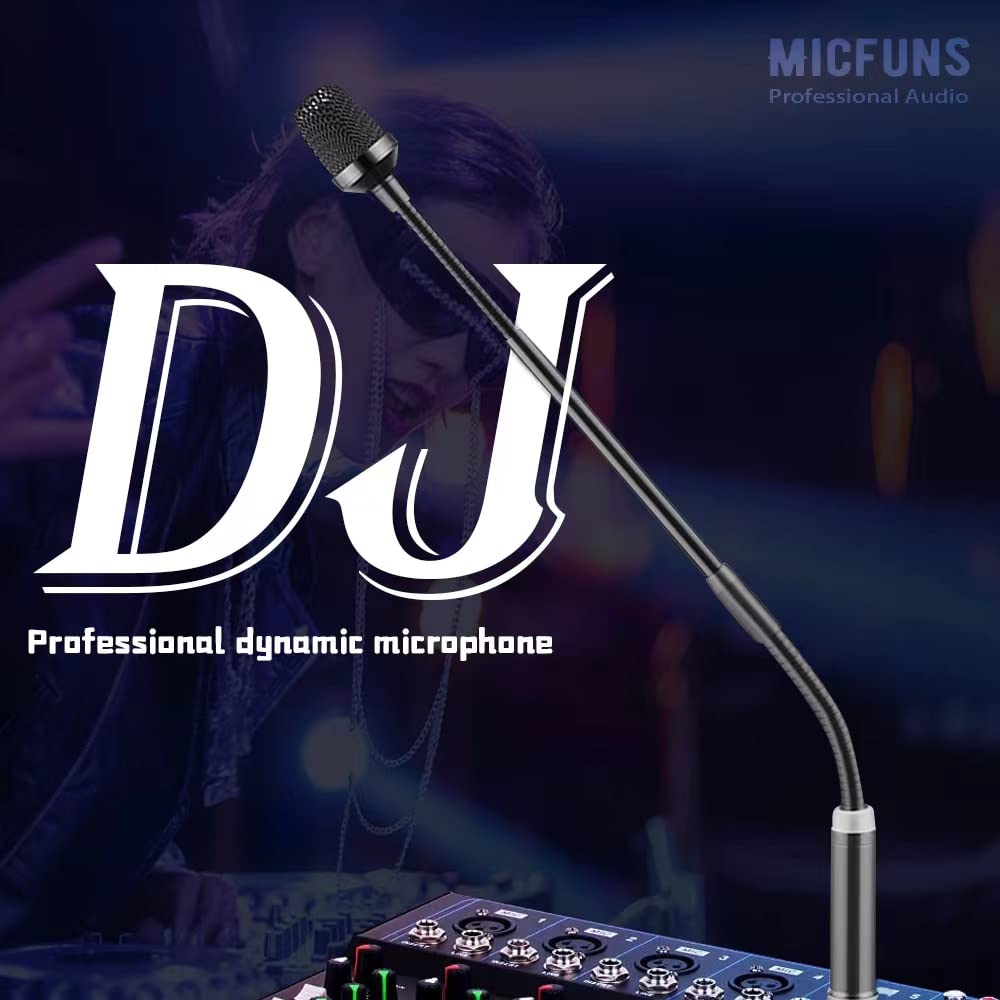 Professional Dynamic Microphone for DJ Mixer Dedicated Disc Shouting
