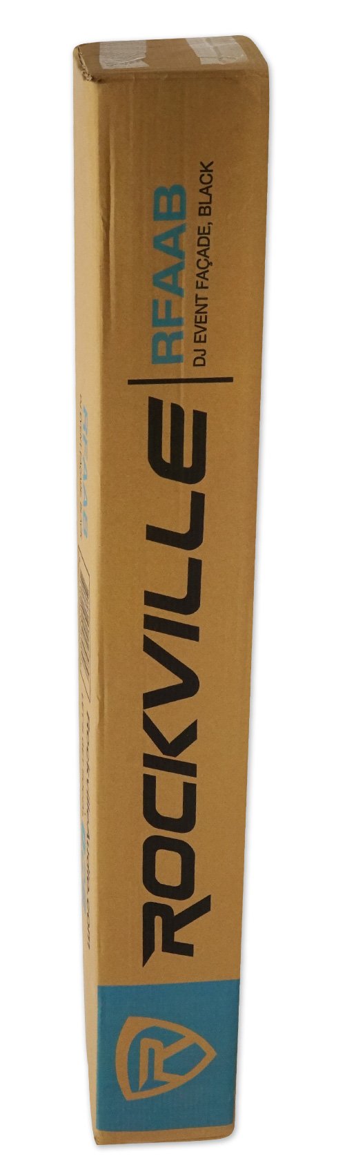 Rockville RFAAC Black 112″ x 48″ DJ Event Facade Lightweight Aluminum Frame