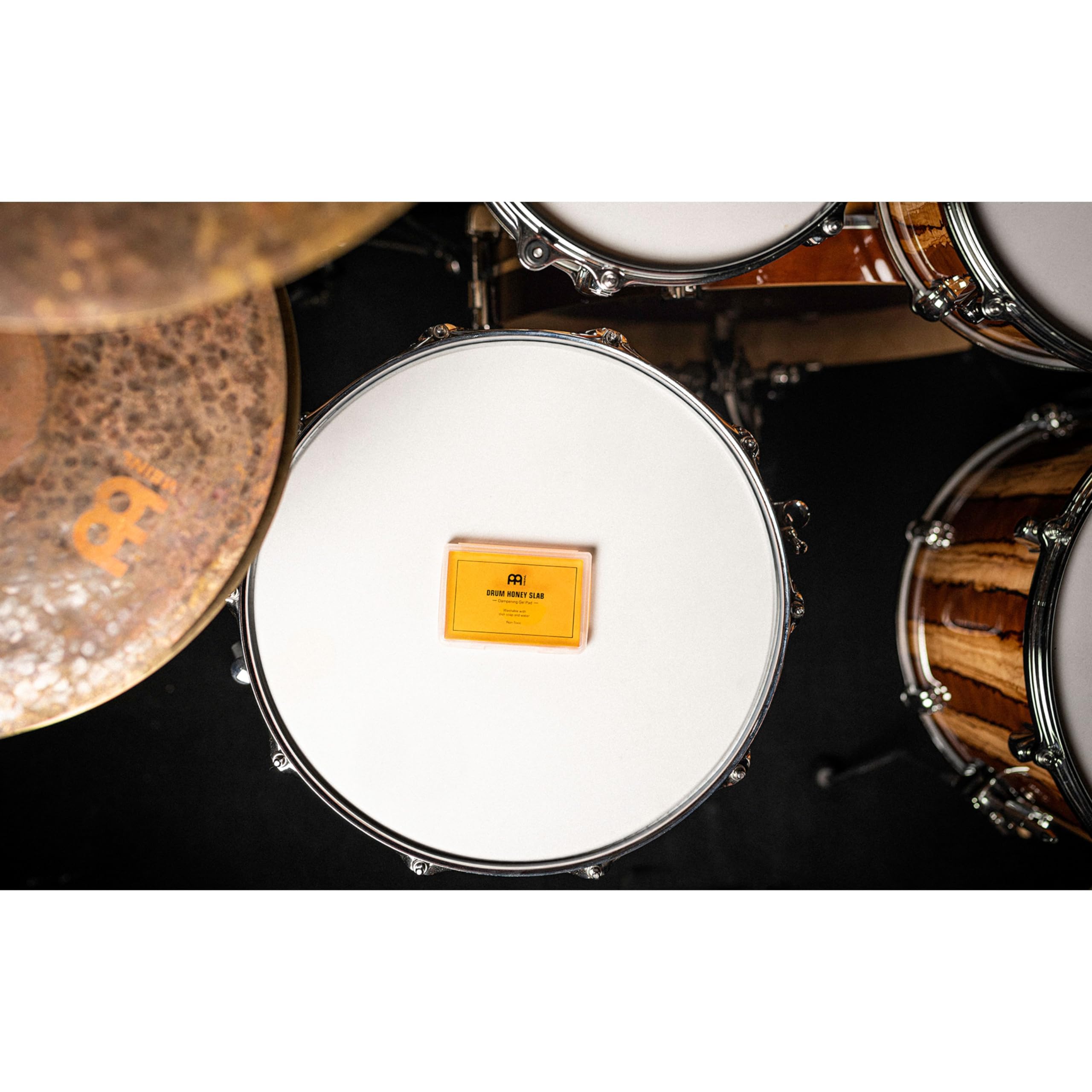 Drum Honey Slab Large Dampening Gel Pad, Includes Storage Container