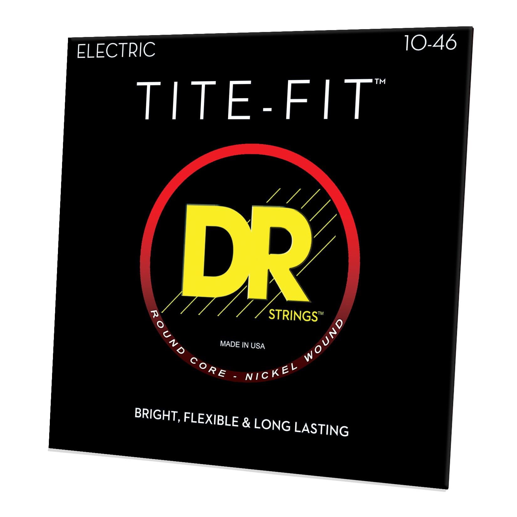 DR Strings MT-10 Tite-Fit Compression Wound Medium Electric Guitar Strings