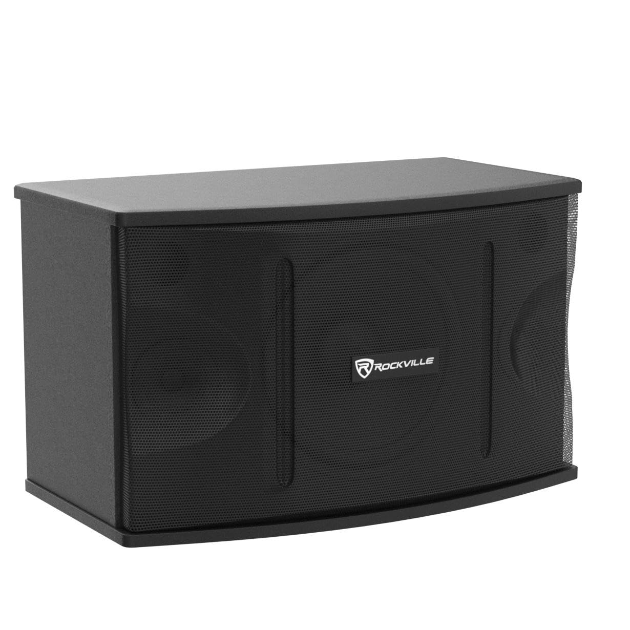 Rockville KPS80 8″ 3-Way Karaoke/Pro Speakers with Wall Brackets, Pair