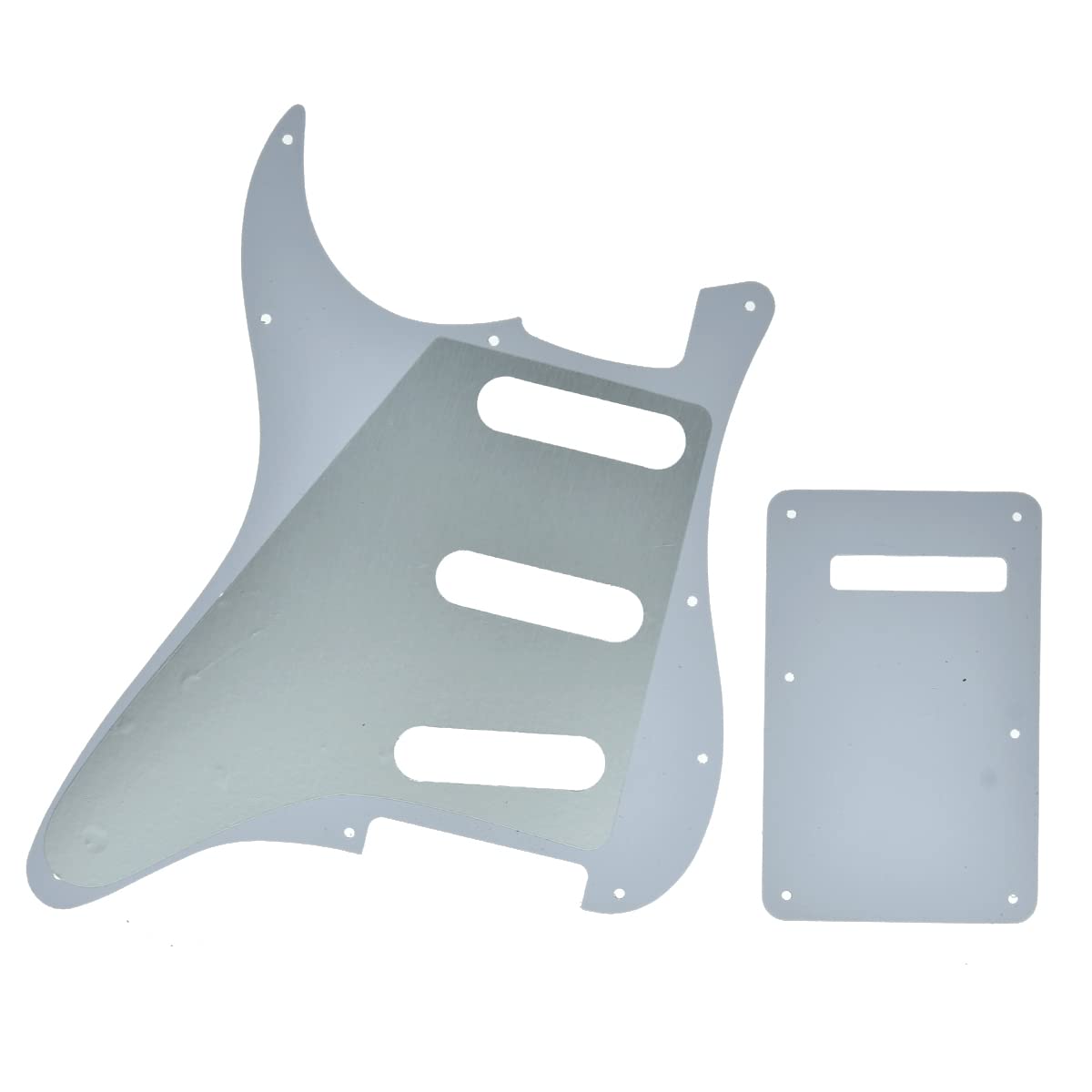 Dopro 11 Hole Strat SSS Pickguard ST Back Plate Trem Cover fits USA/Mexican Fender Strat Vintage Tortoise