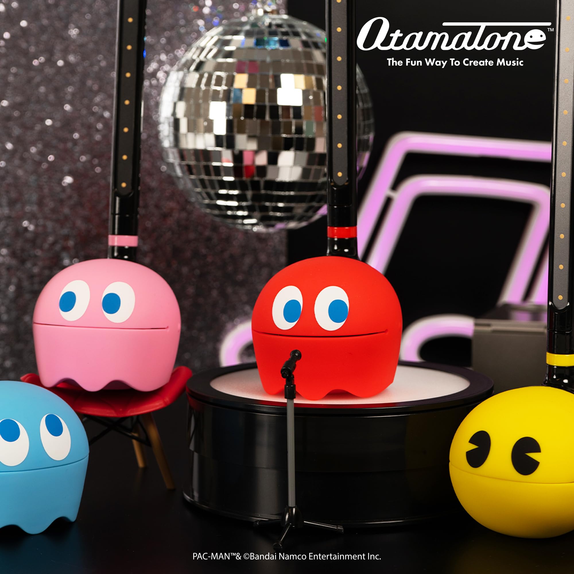 Otamatone PAC-MAN Electronic Synthesizer Musical Instrument Toy – Blinky