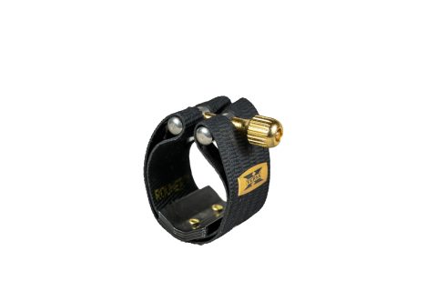 Rovner Ligature & Plastic Cap for Soprano Saxophone – Versa X Ligature for Hard Rubber Mouthpiece (X-1RVS)