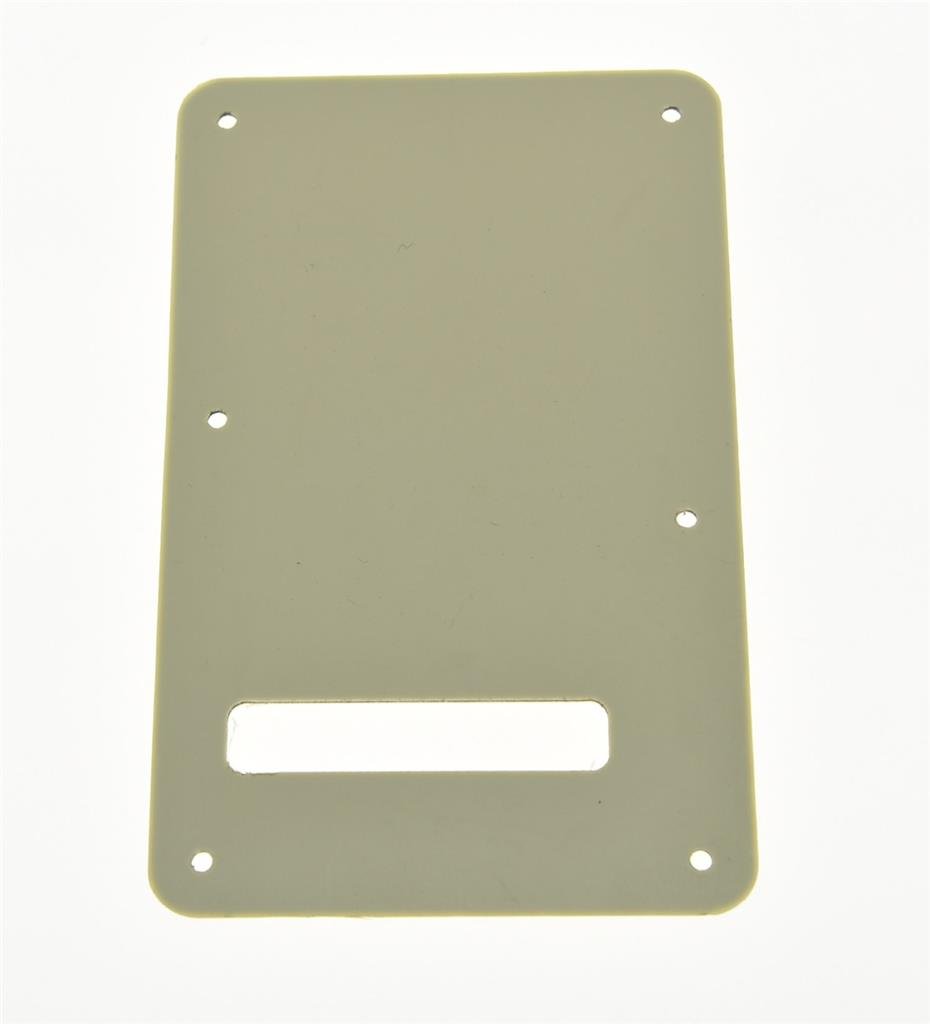 KAISH ST/Strat Style Standard Guitar Back Plate ST Tremolo Trem Cover for USA Strat/Stratocaster Aged Pearl