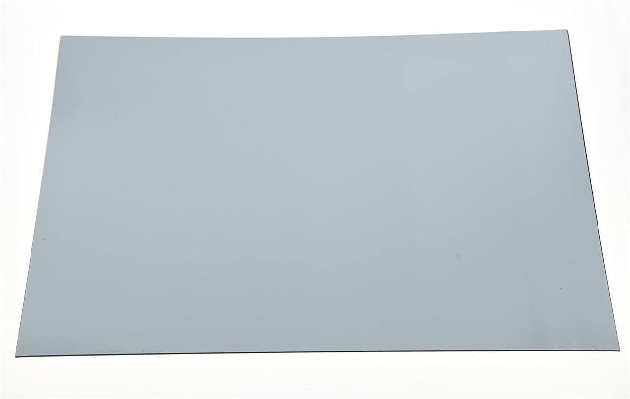 Dopro Uncut 11″x17″ DIY Blank Guitar Bass Pickguard Material Sheet Scratch Plate Material Sheet 29x43cm White 1Ply (Cut Your Own Pickguard)