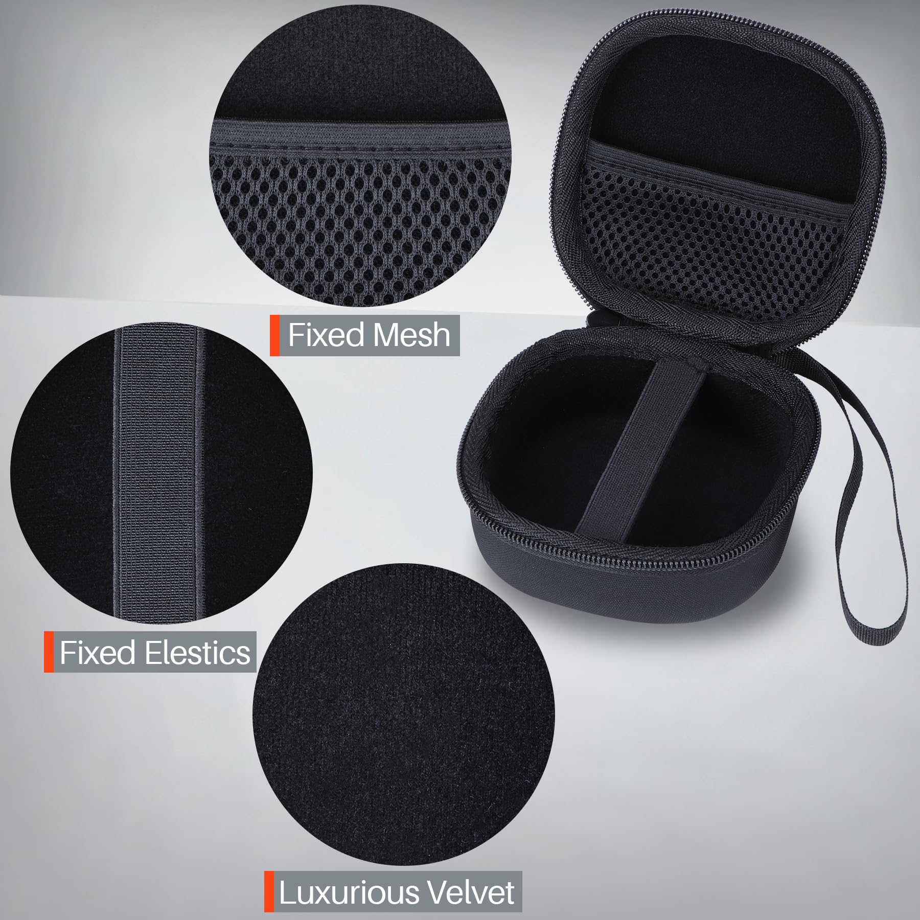 Lebakort Storage Case Compatible with TASCAM FR-AV2 Compact 32-bit Float Field Recorder Timecode Generator Mixer