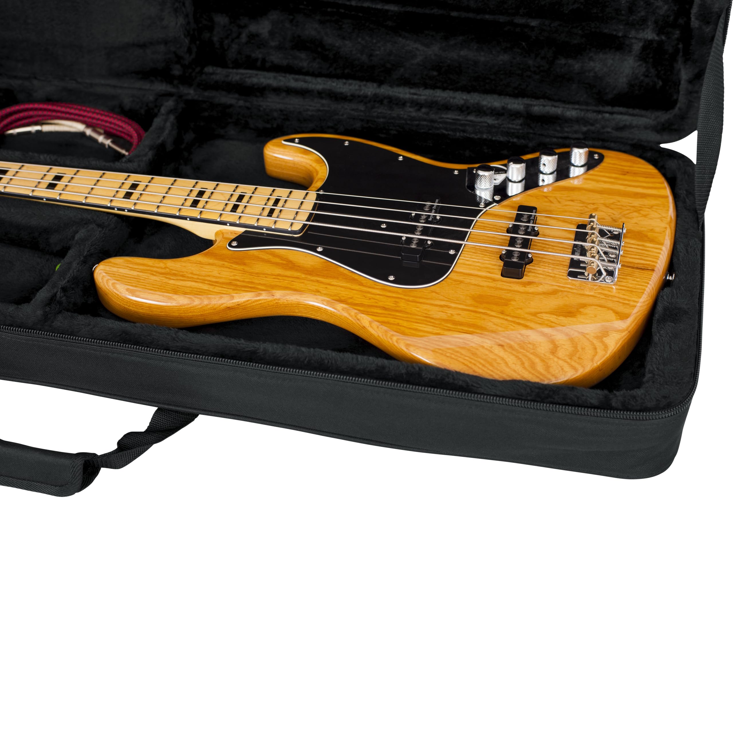 Gator Cases Lightweight Polyfoam Guitar Case for Electric Bass Guitars; (GL-BASS)
