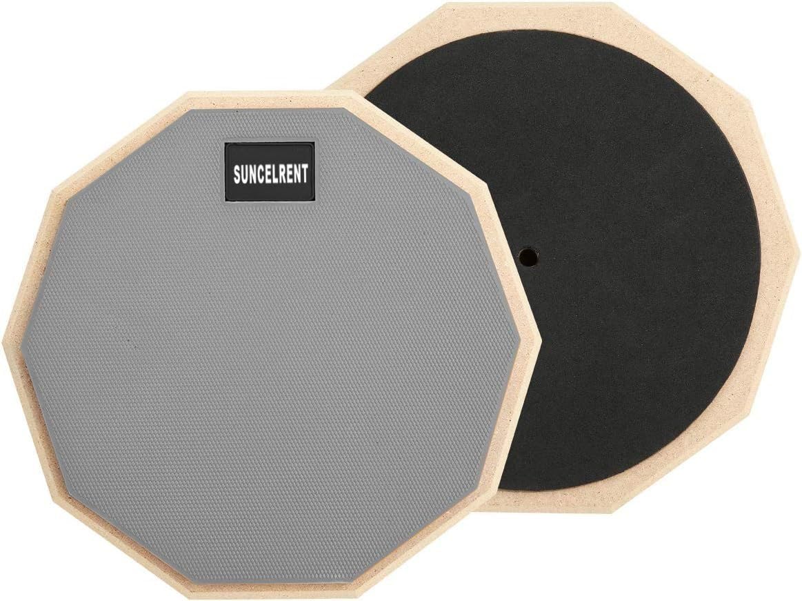 SUNCELRENT Silent Drum Pad, 8 or 12 Inch