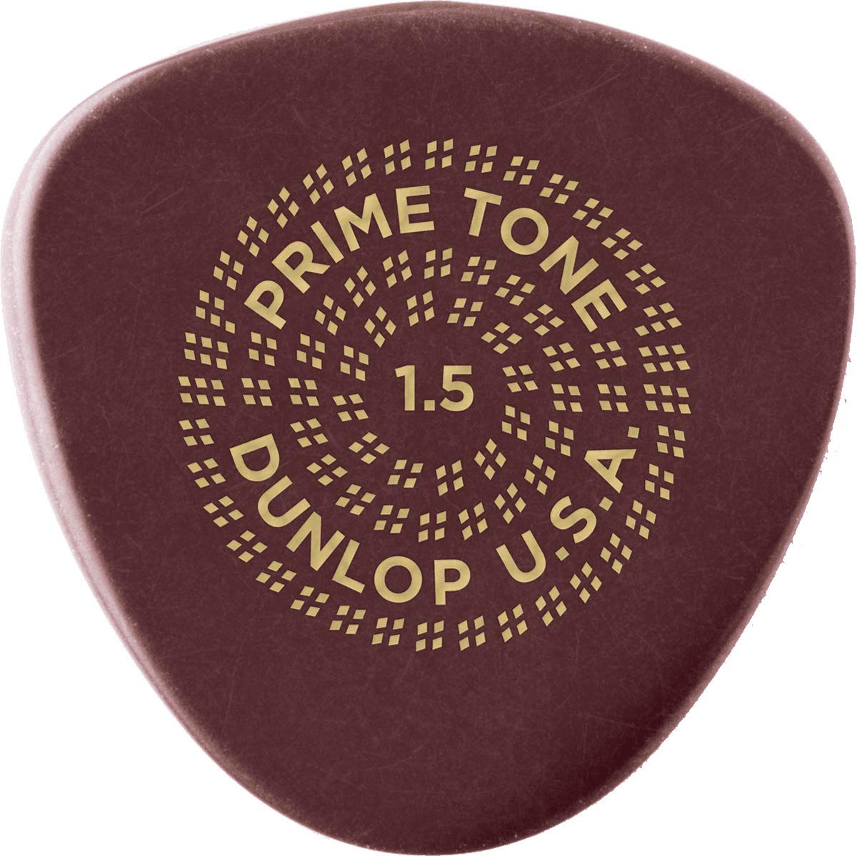 Jim Dunlop Primetone® Semi Round Smooth Pick 1.5MM – 3 Pack