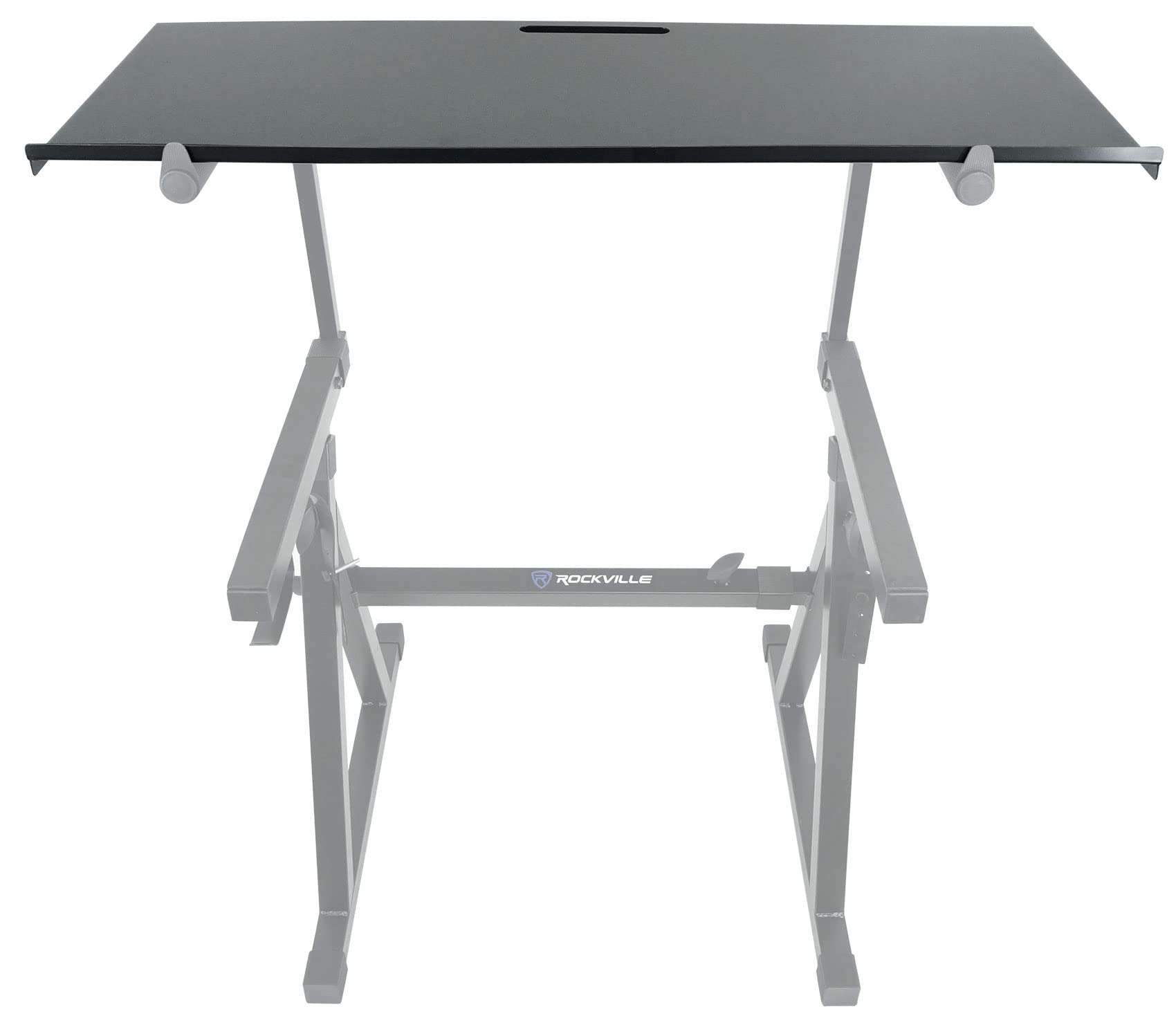 Rockville Z-Shelf Universal Utility Shelf for Z-Stand with Second Tier