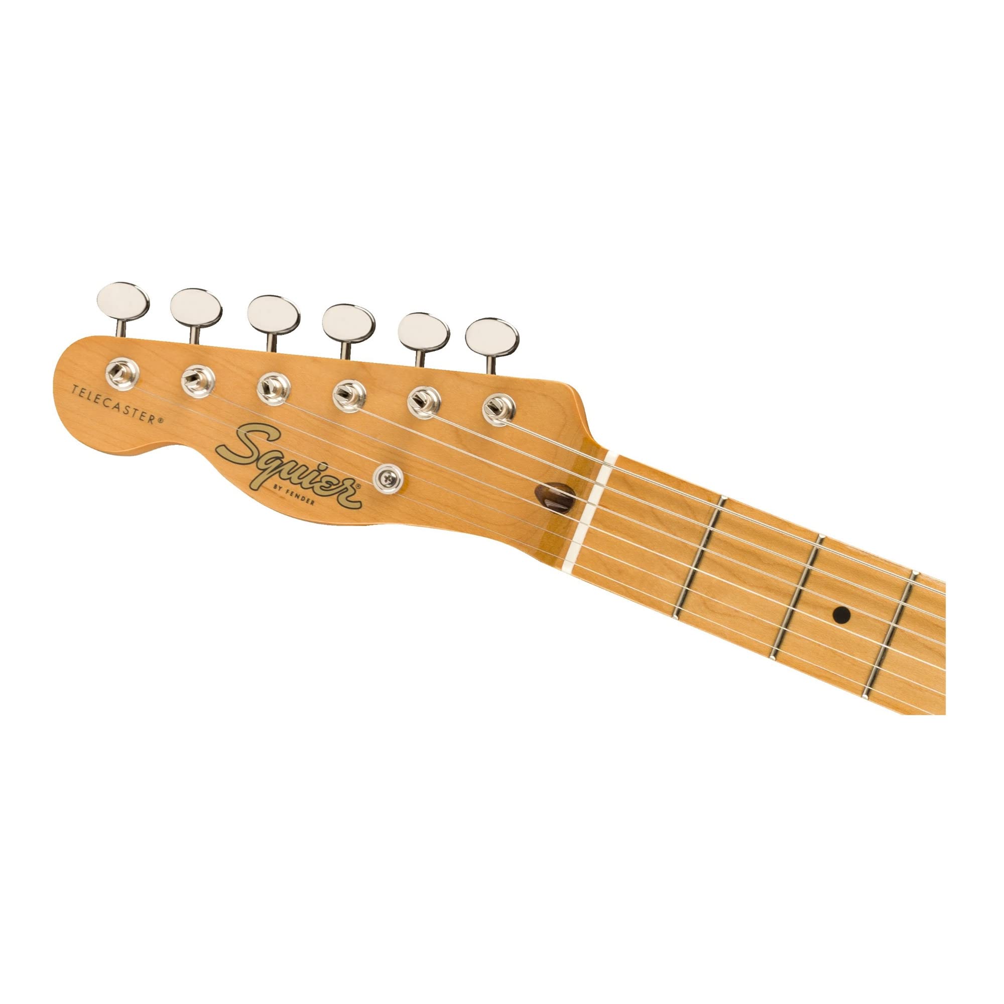 Fender 0374035550 Squier Classic Vibe 50s Telecaster Electric Guitar, with 2-Year Warranty, Butterscotch Blonde, Maple Fingerboard, Left-Handed