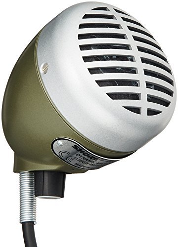 Shure 520DX Green Bullet Dynamic Microphone