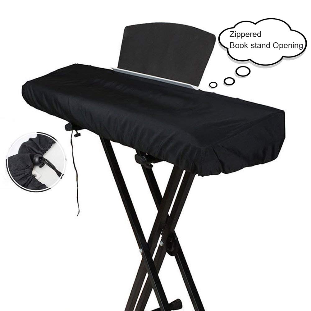 Ruibo 61 Key Keyboard Cover/Waterproof Electronic Piano Keyboard Dust Cover with Drawstring made of 420D Oxford