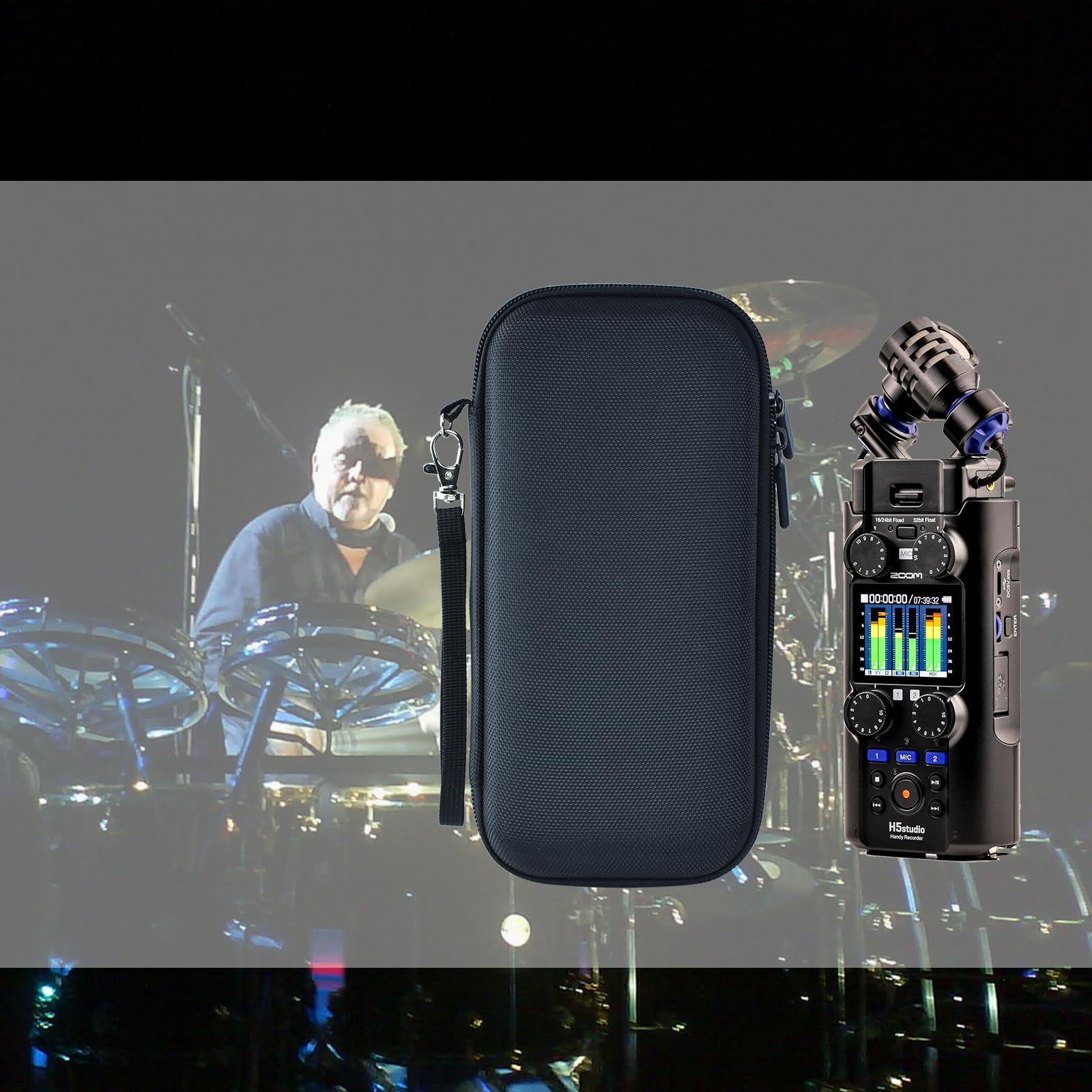 Case Compatible with Zoom H5studio Handy Recorder Microphone(Case Only)
