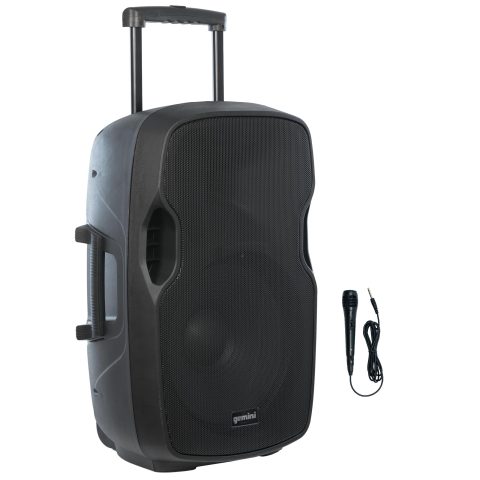 Gemini 15″ Battery Bluetooth PA Speaker, 500 Watts (AS-15TOGO)