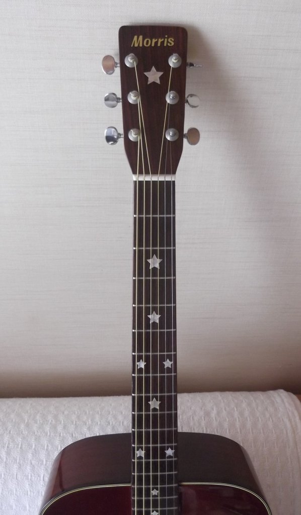 Jockomo Everly Brothers Star (White Pearl) Guitar Inlay Sticker
