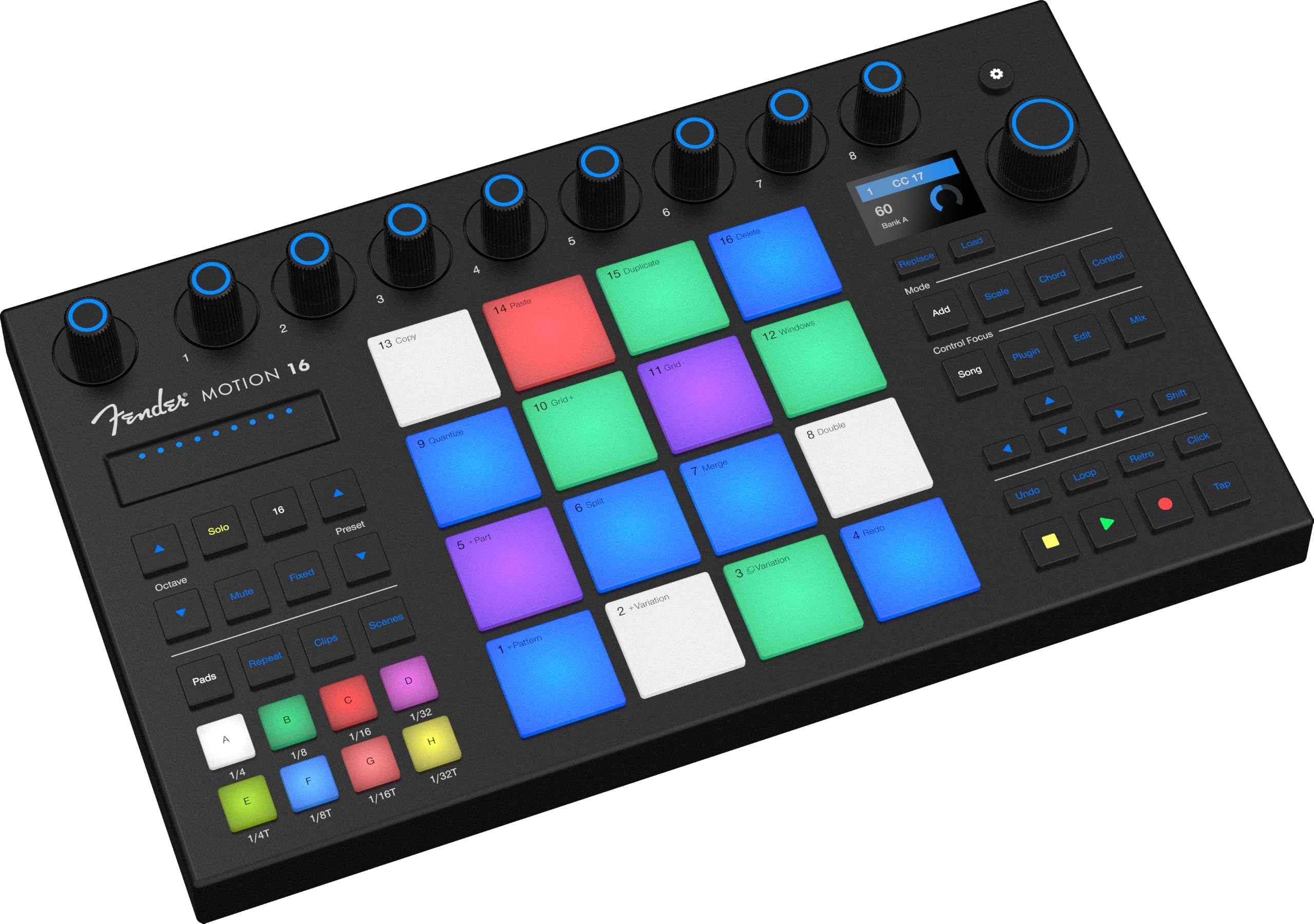Fender 2777100103 Motion 16 -Pad Production & Performance Controller