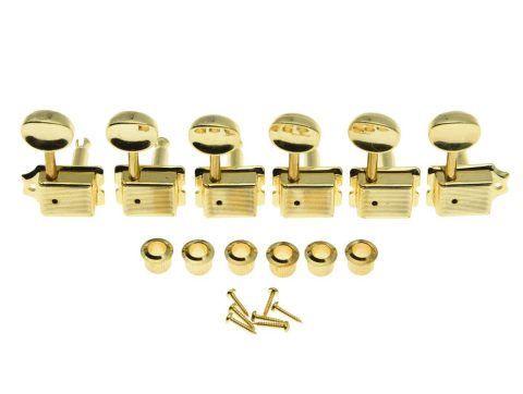 Dopro Gold Split Shaft Vintage Guitar Tuning Keys Pegs Guitar Tuners Machine Heads for Strat Tele