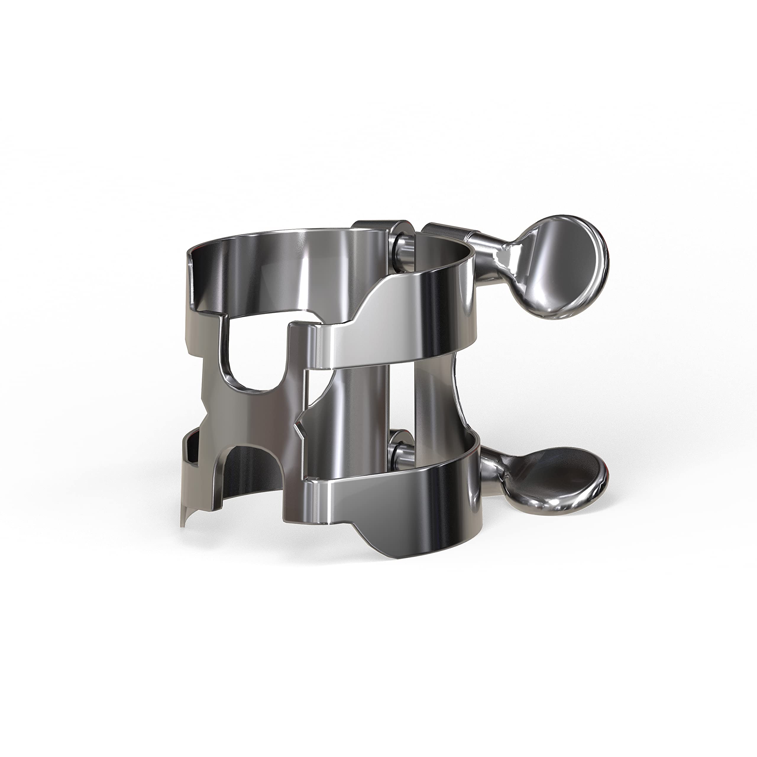 D’Addario HCL1S H-Ligature & Cap, Bb Clarinet, Silver-plated