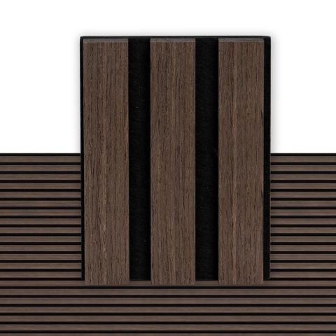 Sample Wood Salt Acoustic Wall Panels, Red Oak, Sample Pack