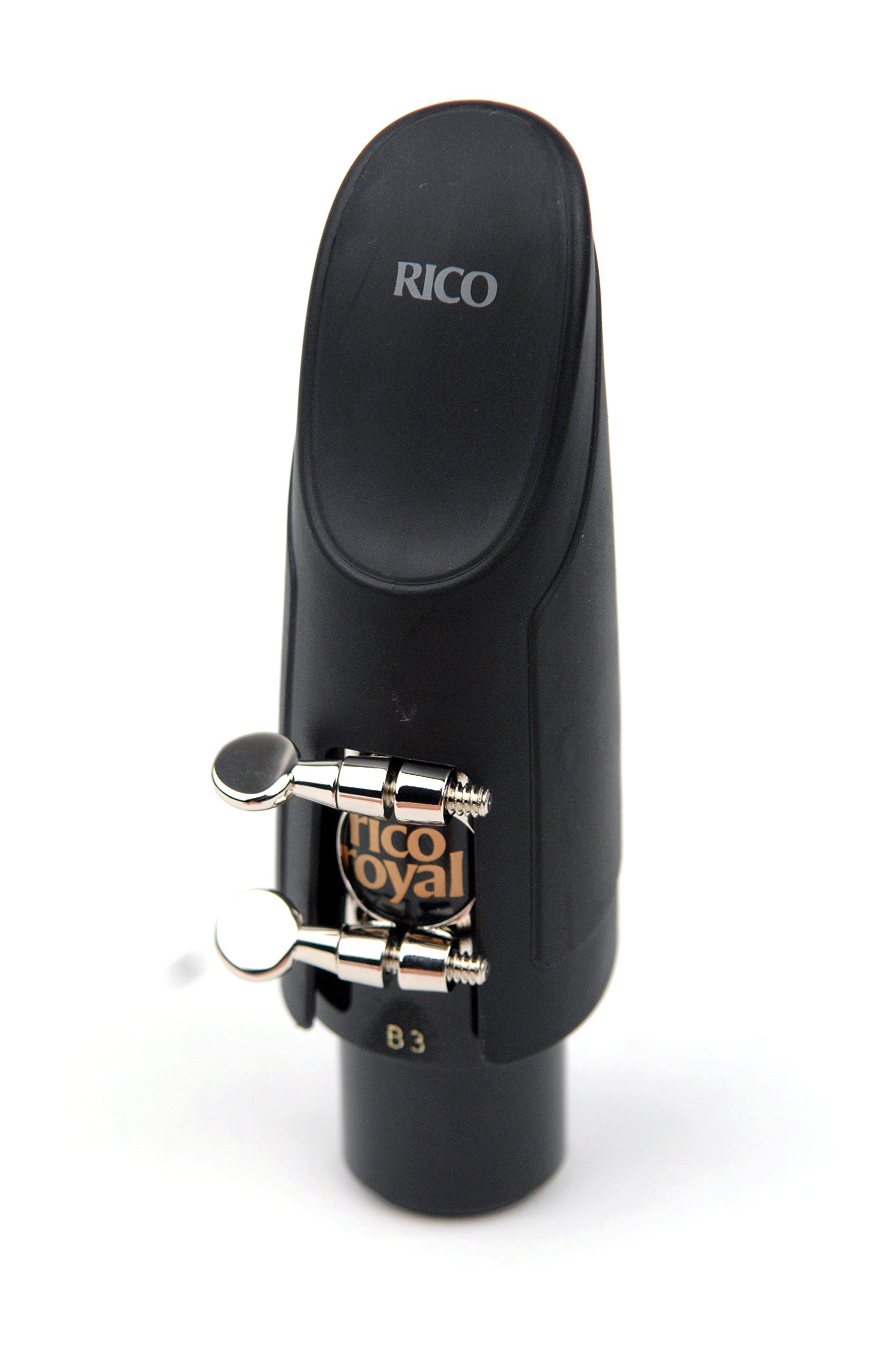 Rico Ligature & Cap, Tenor Sax for Hard Rubber Mouthpieces, Nickel Plated