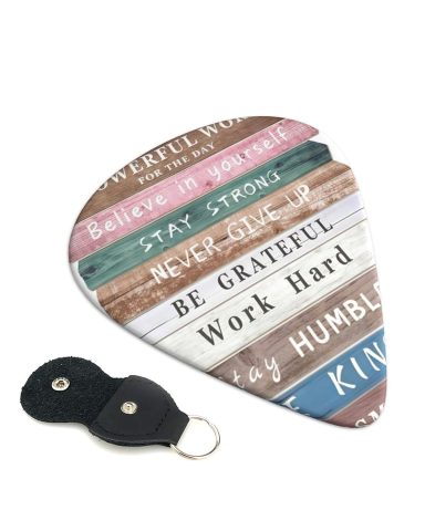 KWSAAHU 0.96mm Thick Guitar Picks – Stay Kind