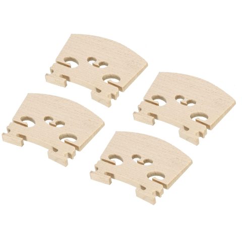 MECCANIXITY 1/2 Violin Bridge Maple Wood Violin Parts for 1/2 Violin 4pcs