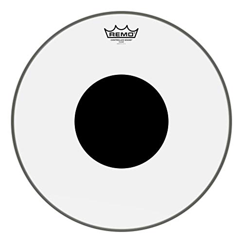 Remo Controlled Sound Clear Drum Head with Black Dot – 16 Inch