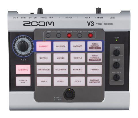Zoom V3 Vocal Processor for Streaming & Live Performance