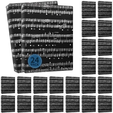 Sheet Music Folder Bulk 24Pack(Staff Notation, 24p)